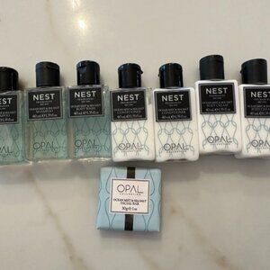 Lot of NEST Ocean Mist & Sea Salt Shampoo Conditioner Body Wash Lotion and Soap